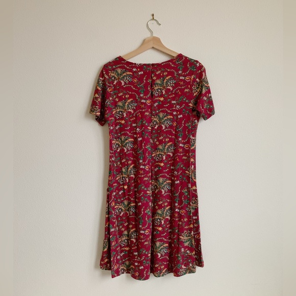 Fat Face - Red Simone Alhambra Palms Dress - Picture 4 of 6